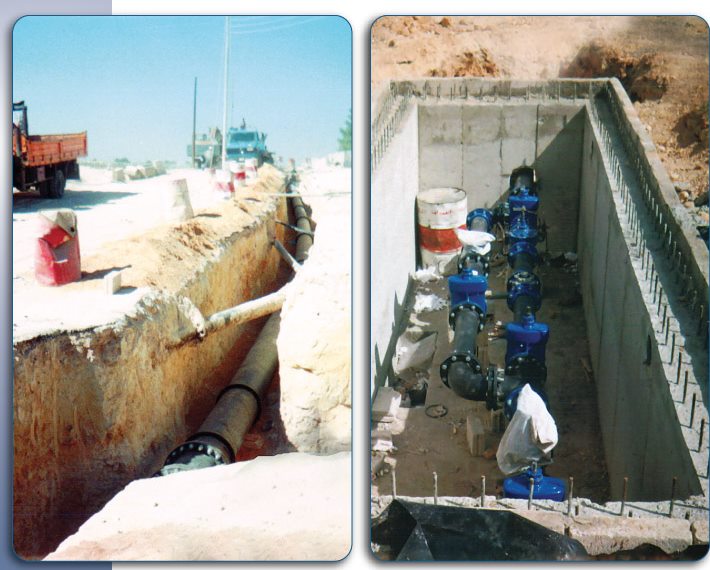 East Amman secondary pipe network