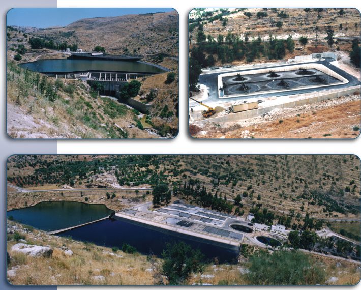 Salt wastewater treatment plant