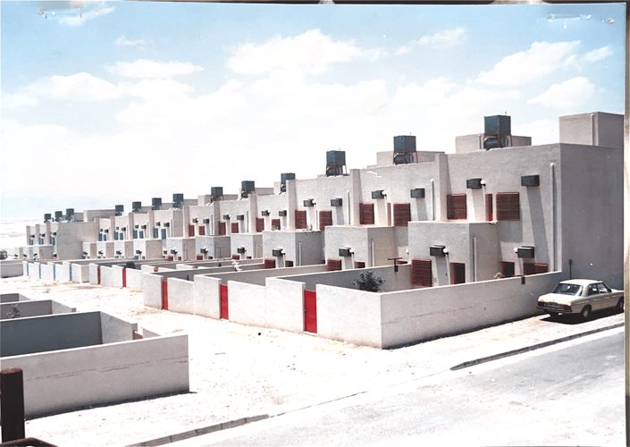 Residential blocks at Ghor Safi