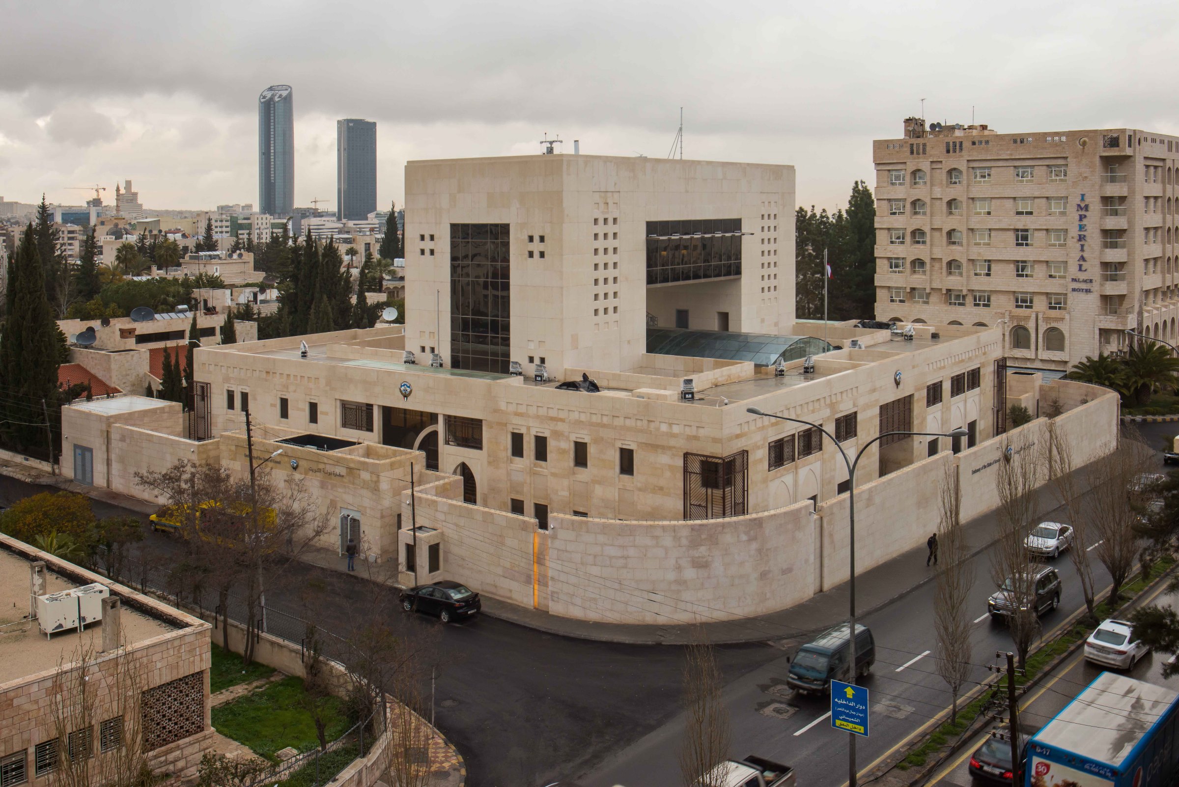 Kuwait Embassy project in Amman